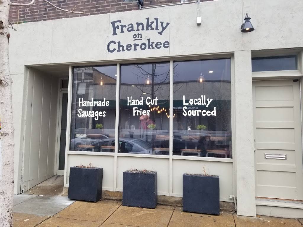 Frankly on Cherokee | restaurant | 2744 Cherokee St, St. Louis, MO 63118, USA | 3143253013 OR +1 314-325-3013
