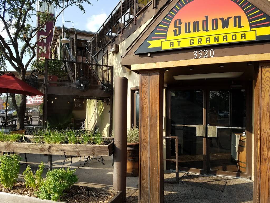 Sundown At Granada | restaurant | 3520 Greenville Ave, Dallas, TX 75206, USA | 2148238305 OR +1 214-823-8305