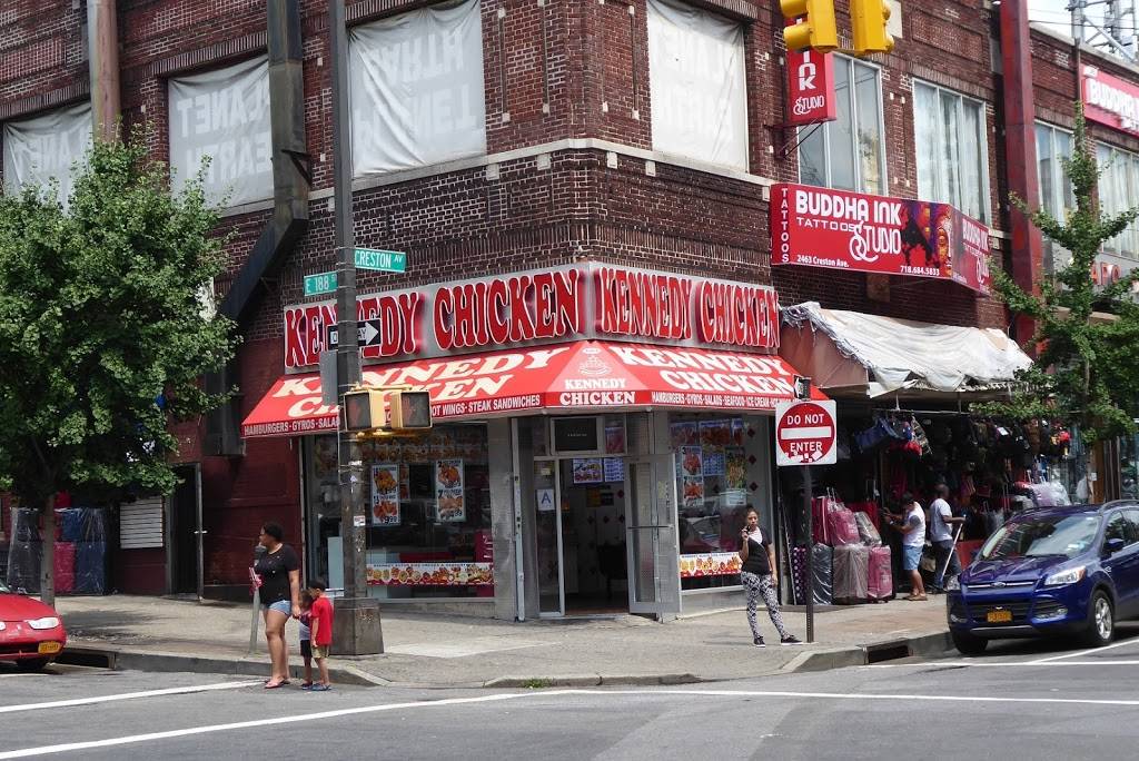 Kennedy Chicken | restaurant | 2463 Creston Ave, Bronx, NY 10468, USA | 3472698264 OR +1 347-269-8264