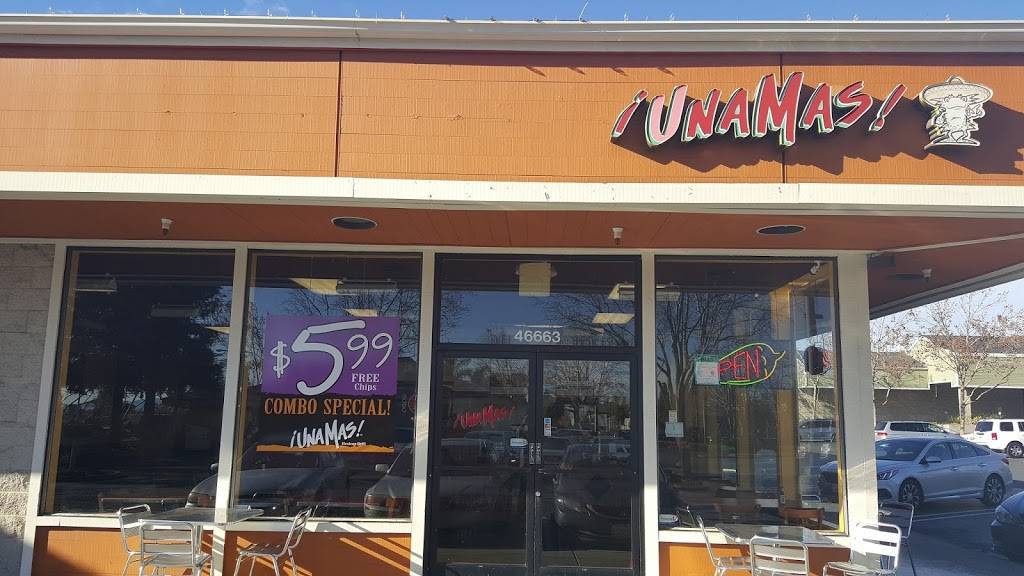 Una Mas Mexican Grill Fremont | restaurant | 46663 Mission Blvd, Fremont, CA 94539, USA | 5106238226 OR +1 510-623-8226