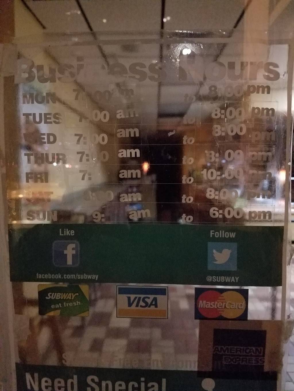 Subway Restaurants | restaurant | 212 E Madison St, Tampa, FL 33602, USA | 8132234448 OR +1 813-223-4448