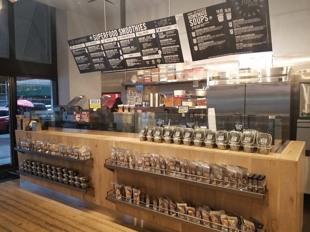 Juice Press | restaurant | 375 Hudson St, New York, NY 10014, USA | 2127770034 OR +1 212-777-0034