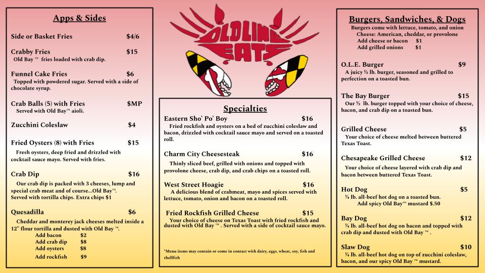 Old Line Eats | restaurant | 4102 Fairfax St, Landover Hills, MD 20784, USA | 3016132613 OR +1 301-613-2613