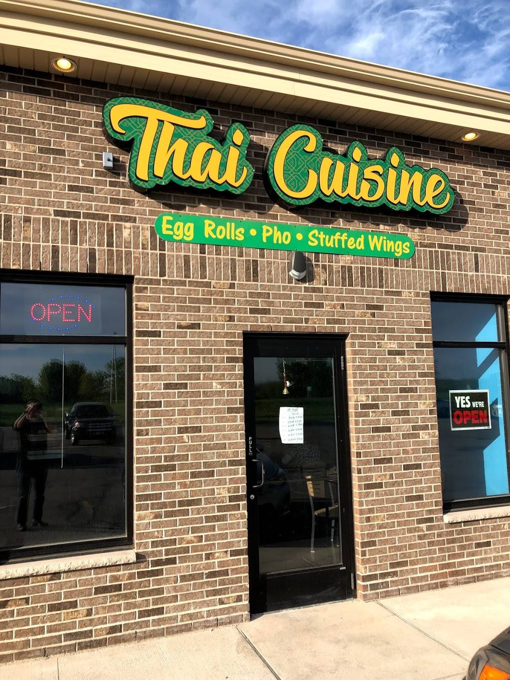Thai Cuisine | restaurant | N1788 Lily of the Valley Dr, Greenville, WI 54942, USA | 9203640830 OR +1 920-364-0830