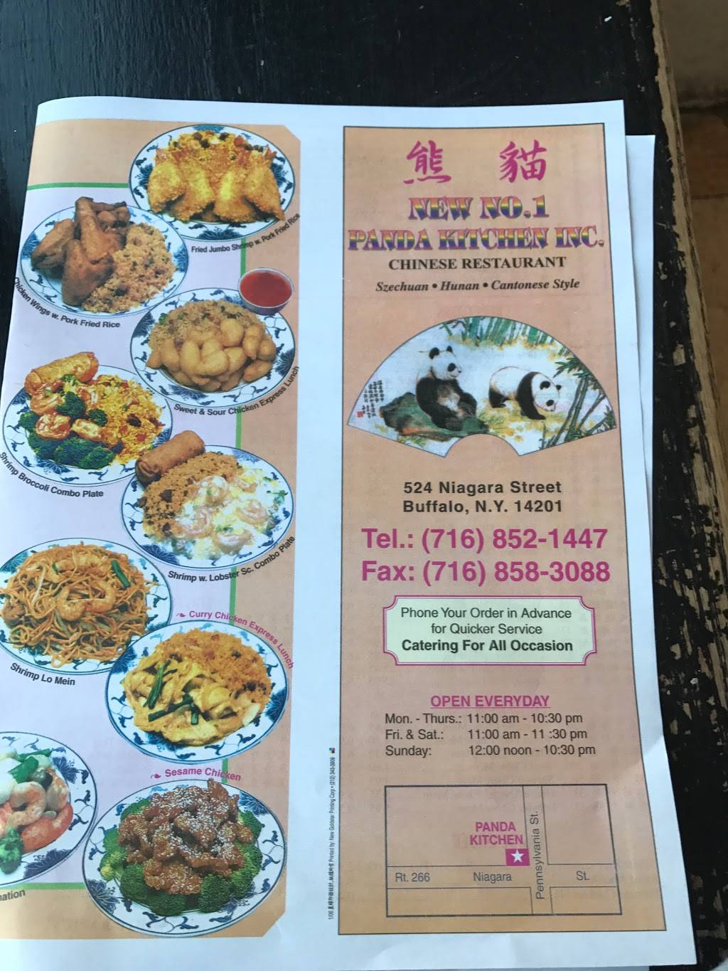 Panda Kitchen INC | restaurant | 524 Niagara St, Buffalo, NY 14201, USA | 7168521447 OR +1 716-852-1447