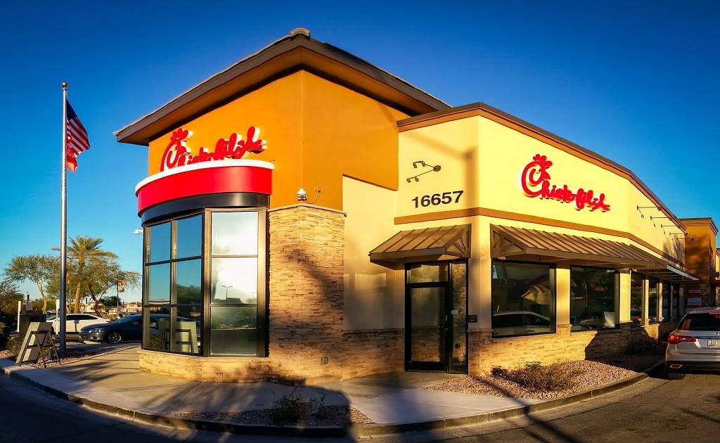 Chick-fil-A | restaurant | 16657 N 83rd Ave, Peoria, AZ 85382, USA | 6238780885 OR +1 623-878-0885