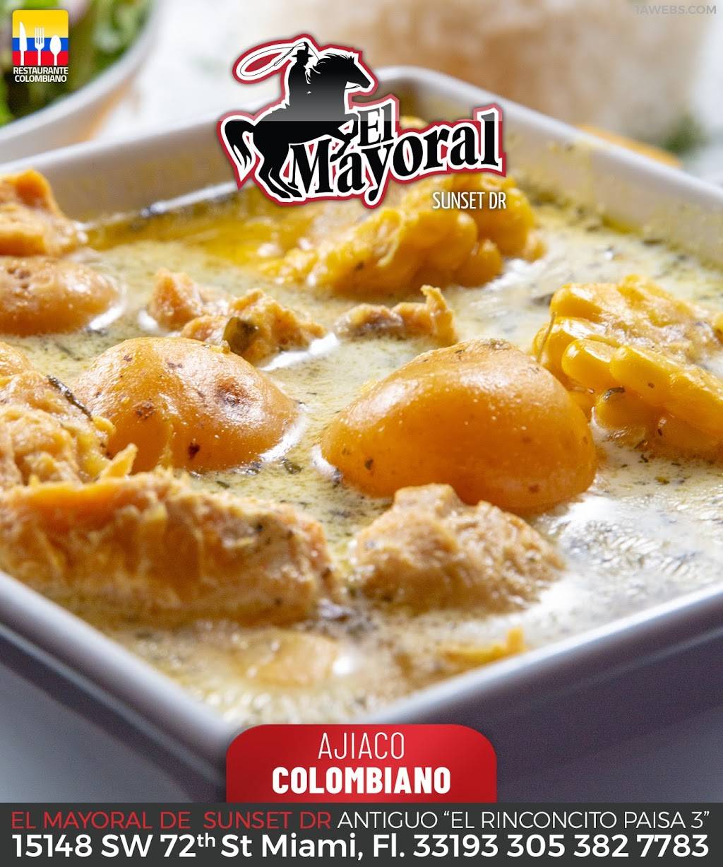 El Mayoral Restaurant Sunset Dr | restaurant | 15148 SW 72nd St, Miami, FL 33193, USA | 3053827783 OR +1 305-382-7783
