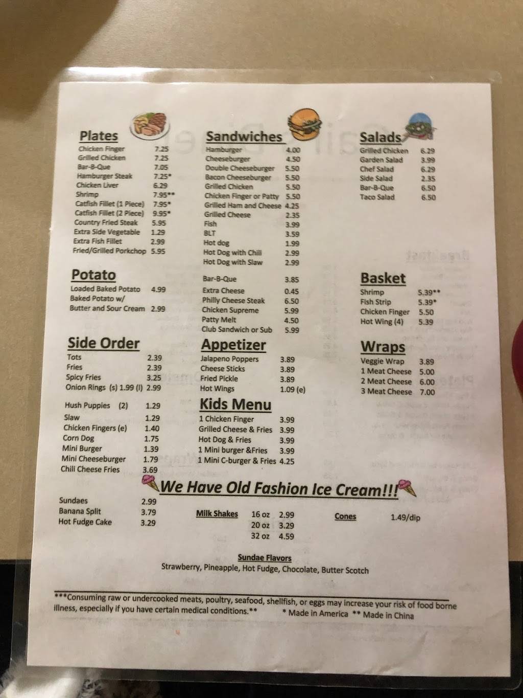 Gails Diner | restaurant | 29865 AL-35, Woodville, AL 35776, USA | 2567769059 OR +1 256-776-9059