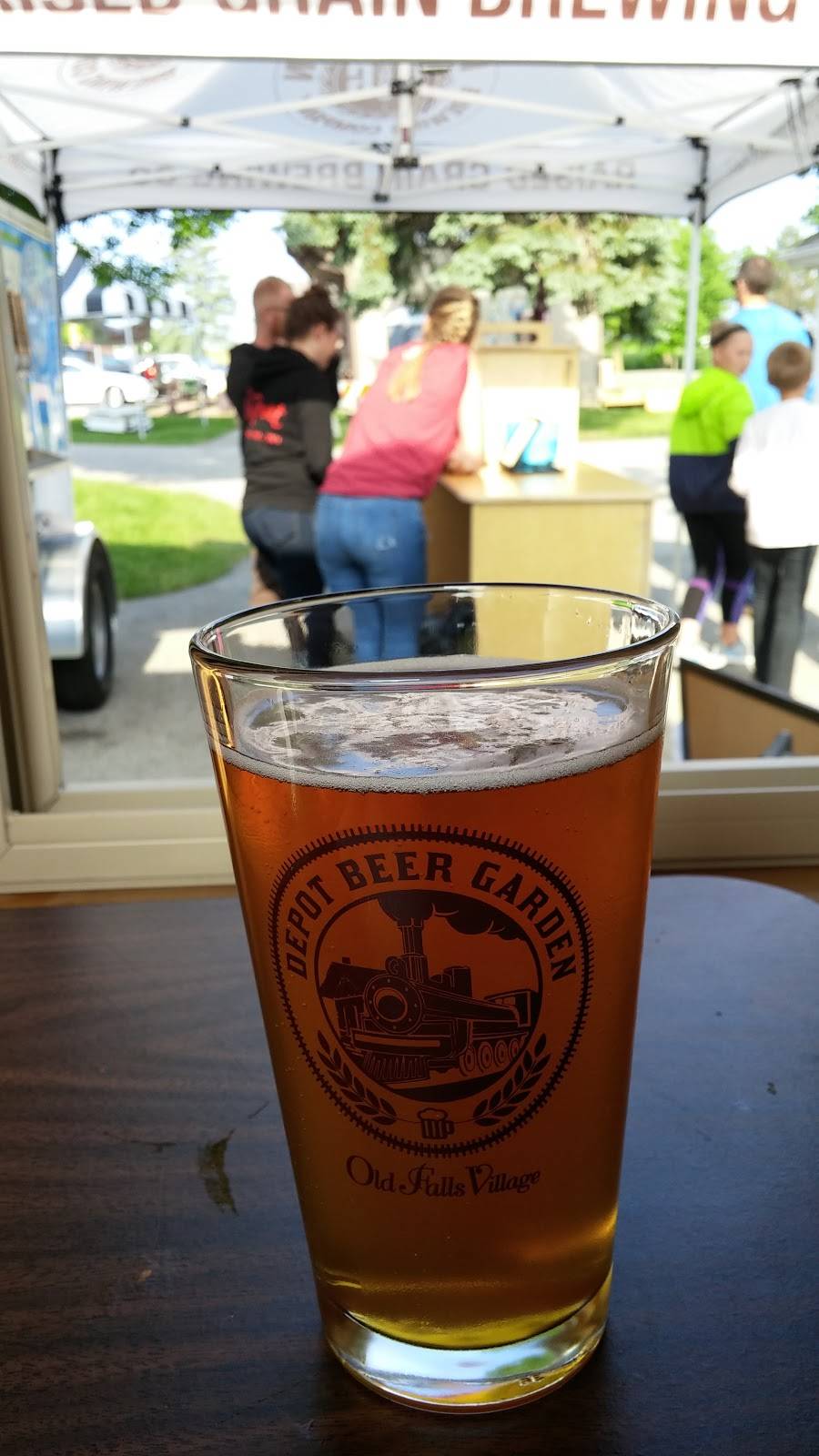 Depot Beer Garden at Old Falls Village | restaurant | N96W15791 County Line Rd, Menomonee Falls, WI 53051, USA | 2622511614 OR +1 262-251-1614
