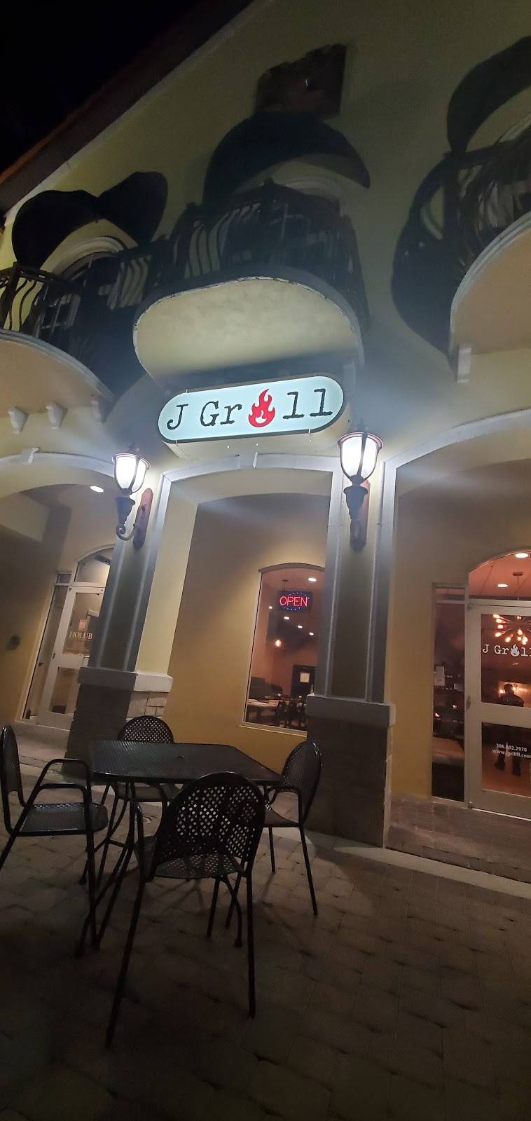 J Grill | restaurant | 1185 W Granada Blvd #5, Ormond Beach, FL 32174, USA | 3864922970 OR +1 386-492-2970