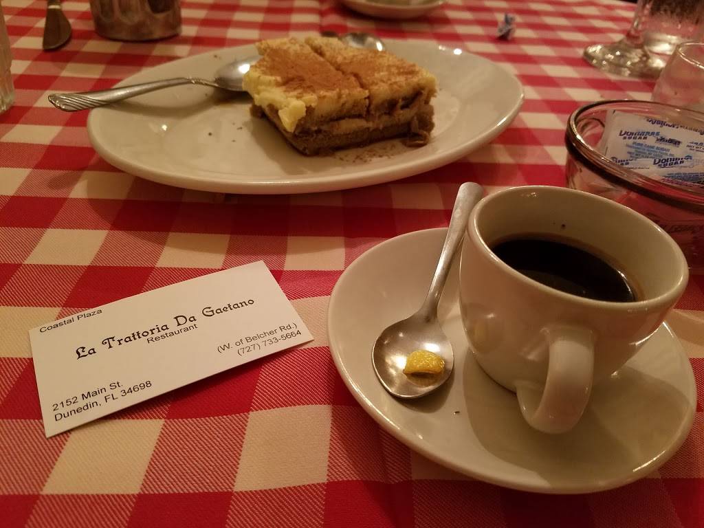 La Trattoria Restaurant | restaurant | 2152 Main St, Dunedin, FL 34698, USA | 7277335664 OR +1 727-733-5664