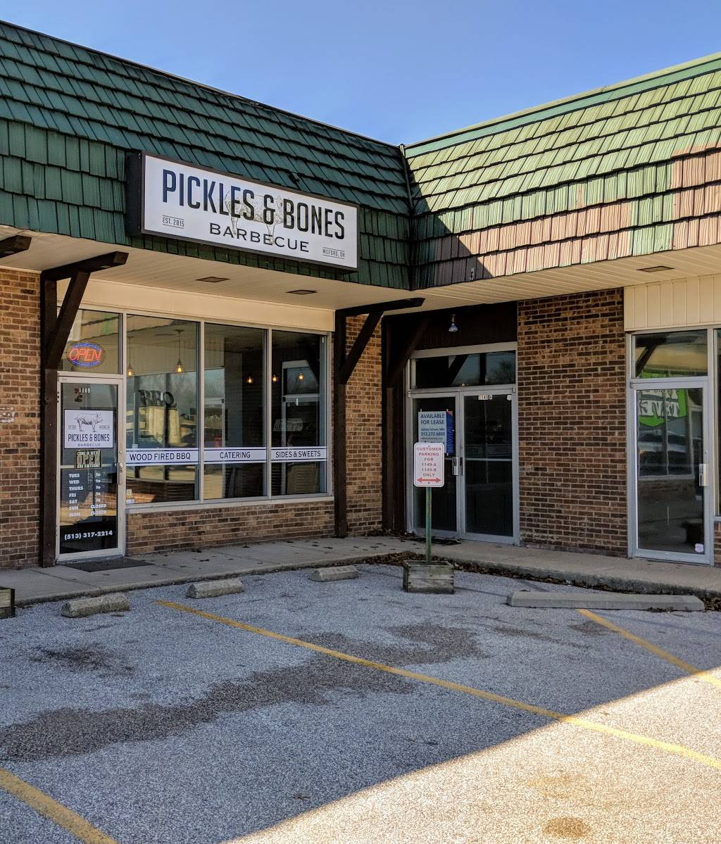 Pickles and Bones Barbecue | restaurant | 1149 OH-131, Milford, OH 45150, USA | 5133172214 OR +1 513-317-2214