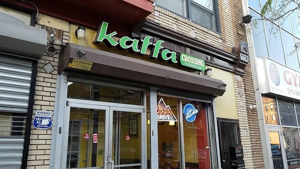 Kaffa Crossing Ethiopian Restaurant, Bar & Cafe | restaurant | 4421 Chestnut St, Philadelphia, PA 19104, USA | 2153860504 OR +1 215-386-0504