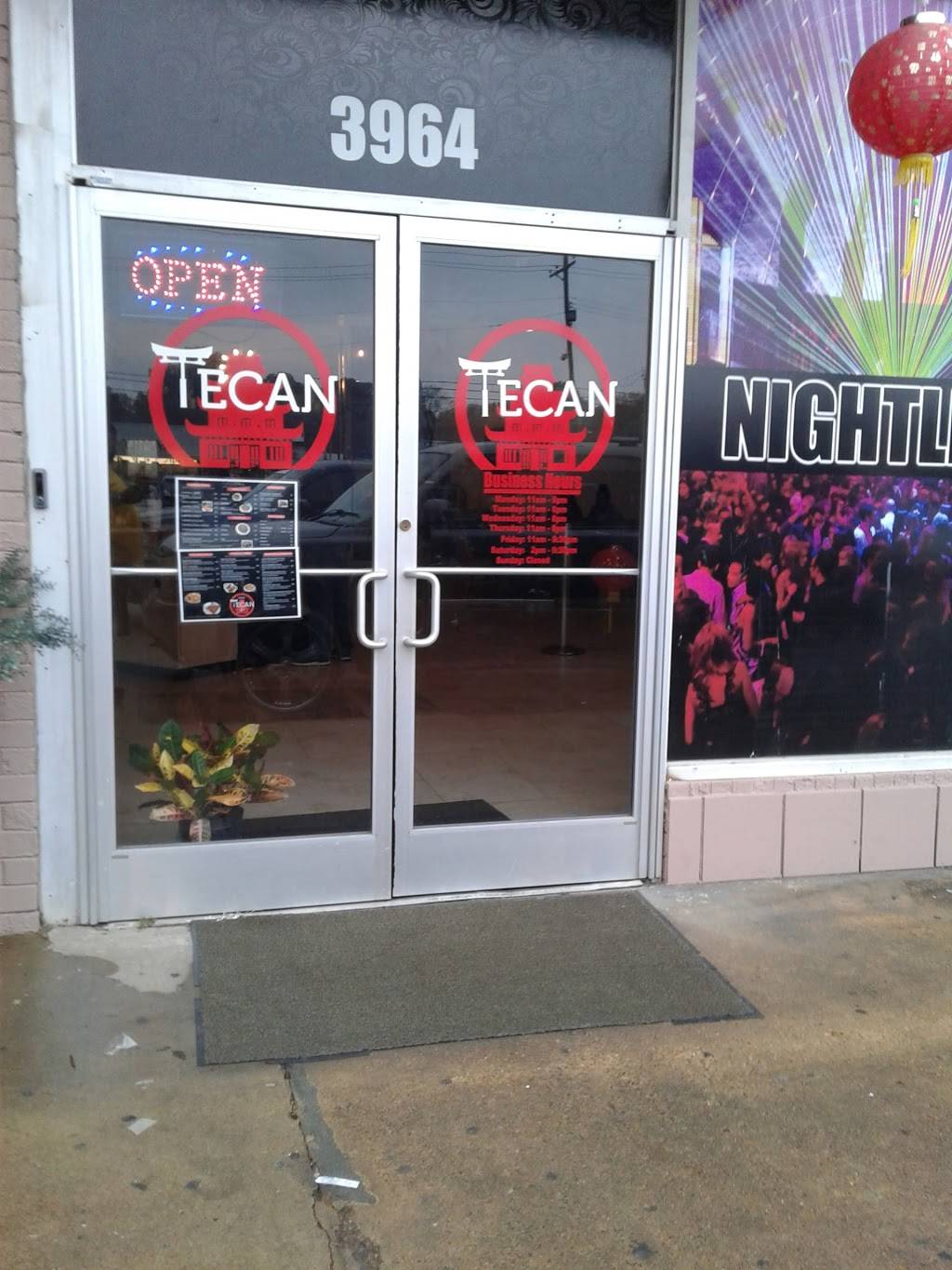 Hibachi Tecan | restaurant | 3964 Jackson Ave, Memphis, TN 38128, USA | 9015059232 OR +1 901-505-9232