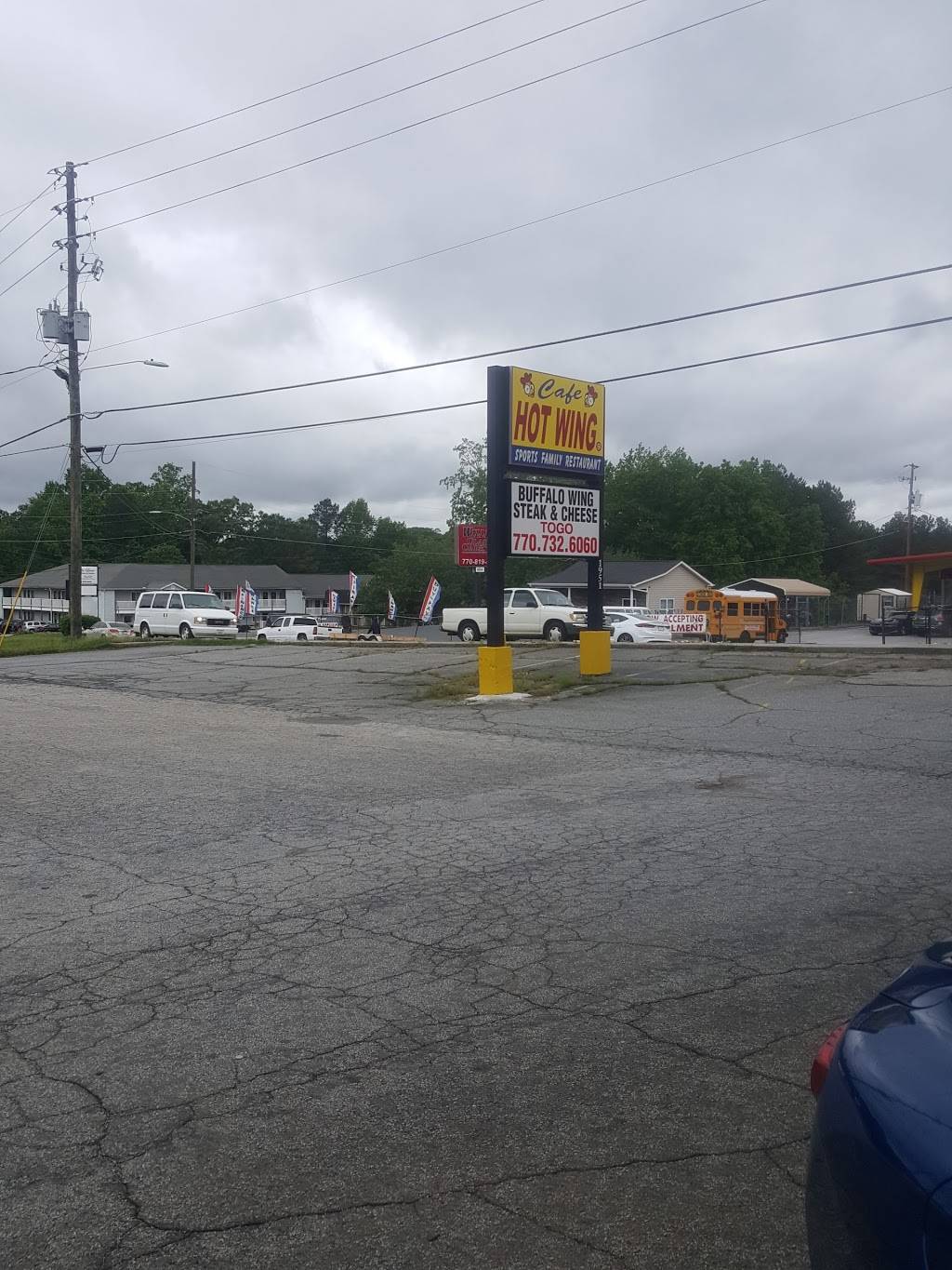 Cafe Hot Wing | restaurant | 1951 Veterans Memorial Hwy SW, Austell, GA 30168, USA | 7707326060 OR +1 770-732-6060