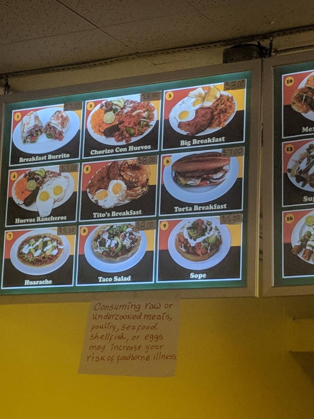 Tito’s Burritos Mexican Flavor | restaurant | 1921 SW 6th Ave, Portland, OR 97201, USA | 9713196650 OR +1 971-319-6650