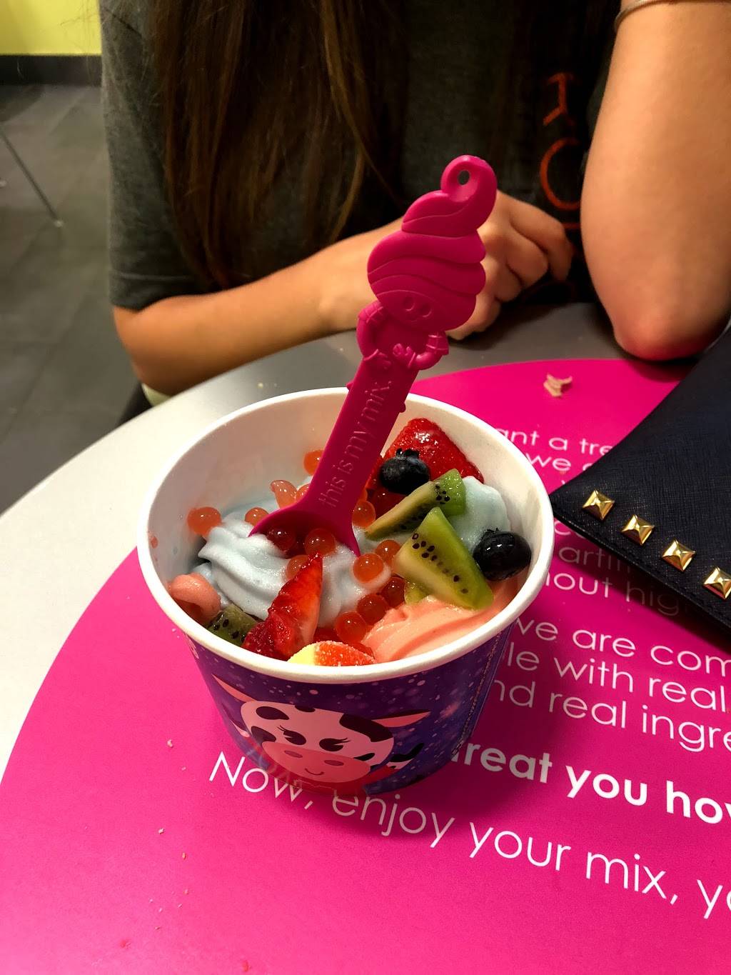 Menchies Frozen Yogurt | bakery | 24600 Katy Fwy Ste 820, Katy, TX 77494, USA | 8322417080 OR +1 832-241-7080