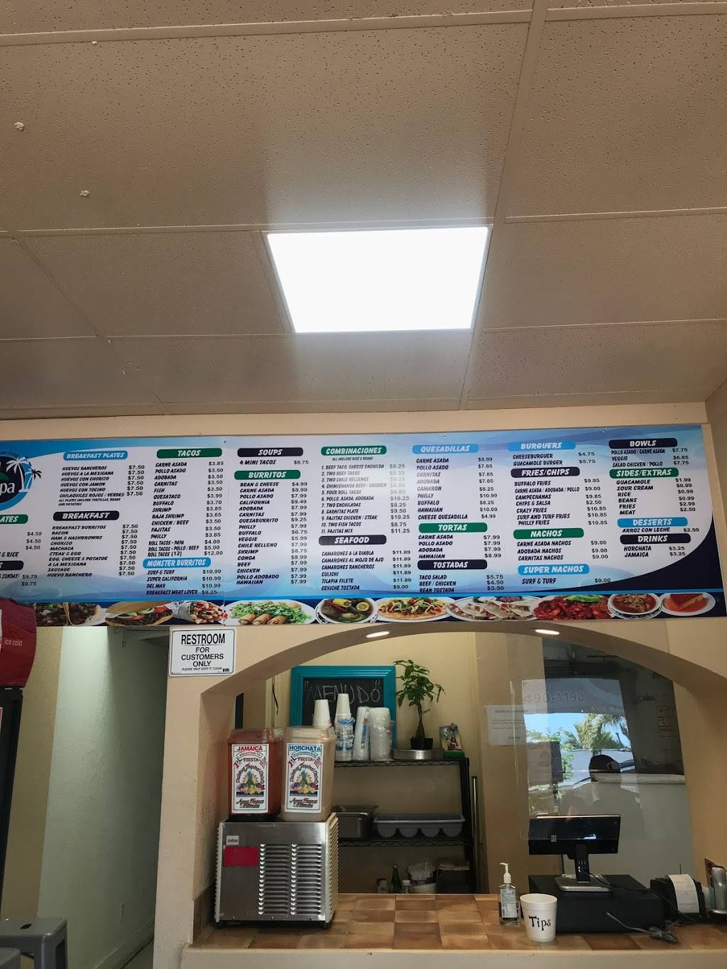 La Palapa Taco Shop | restaurant | 4386 Moraga Ave, San Diego, CA 92117, USA | 8584901190 OR +1 858-490-1190