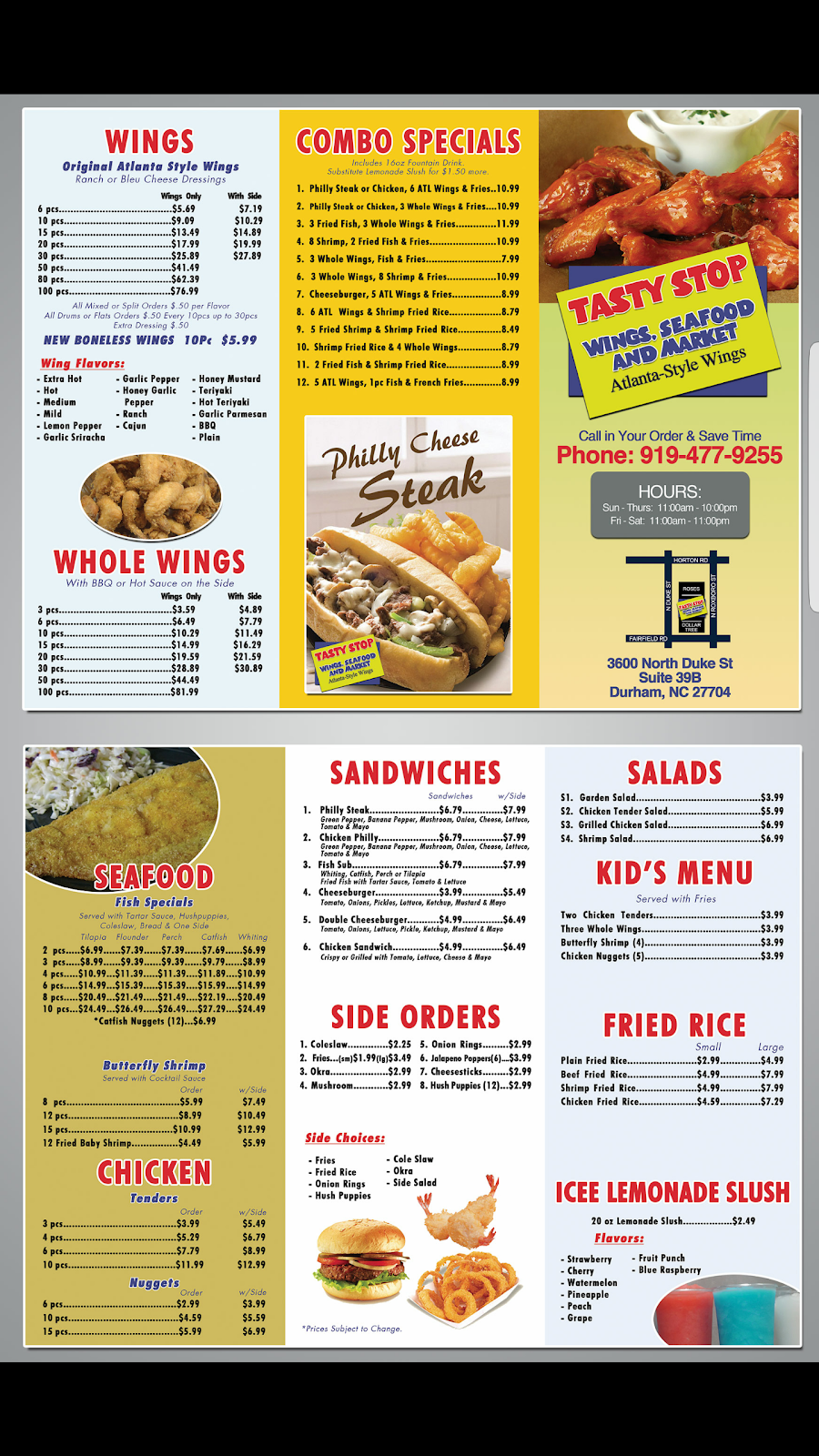 Tasty Stop | restaurant | 3600 N Duke St #39b, Durham, NC 27704, USA | 9194779255 OR +1 919-477-9255