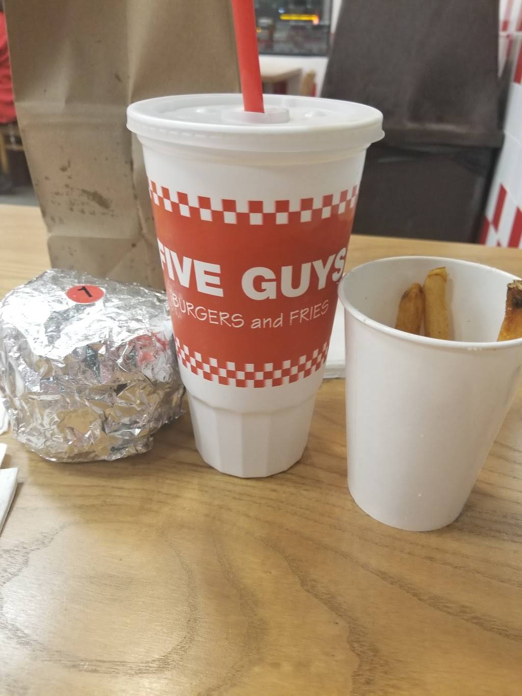 Five Guys | meal takeaway | 6095 US-98, Hattiesburg, MS 39402, USA | 6012685557 OR +1 601-268-5557