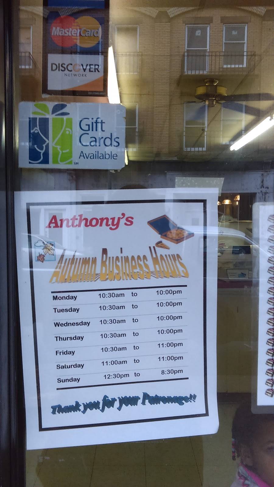 Anthonys Italiano | restaurant | 557 McKean Ave, Donora, PA 15033, USA | 7243798866 OR +1 724-379-8866