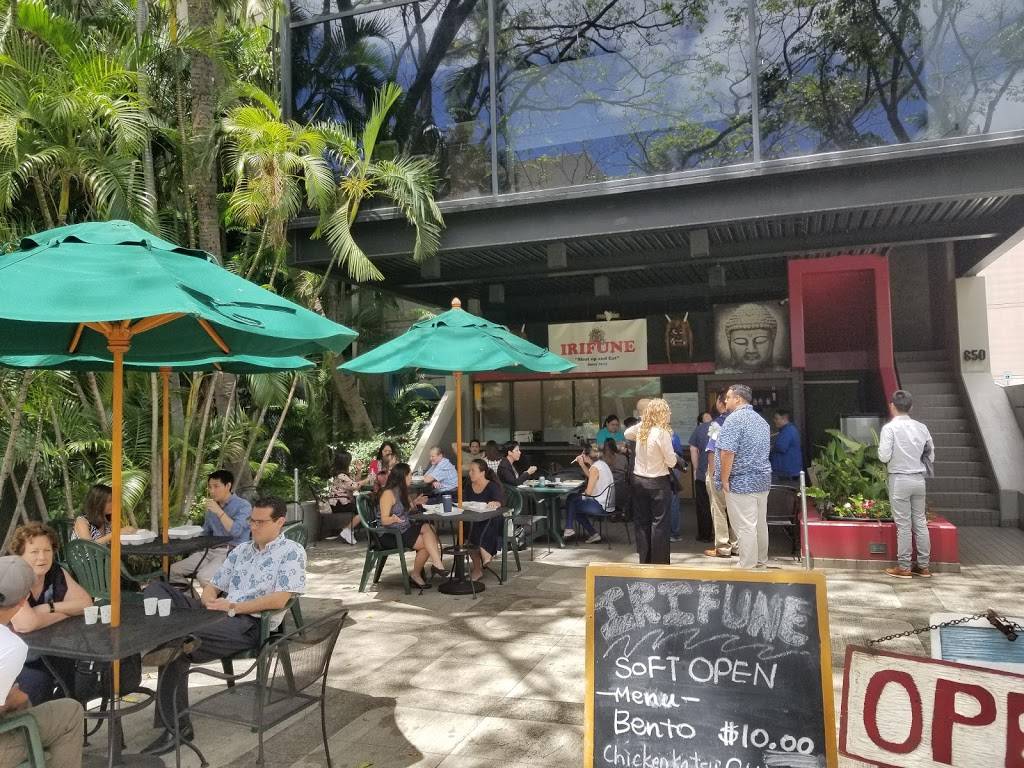 Irifune Restaurant | restaurant | 850 Mililani St, Honolulu, HI 96813, USA | 8087371141 OR +1 808-737-1141