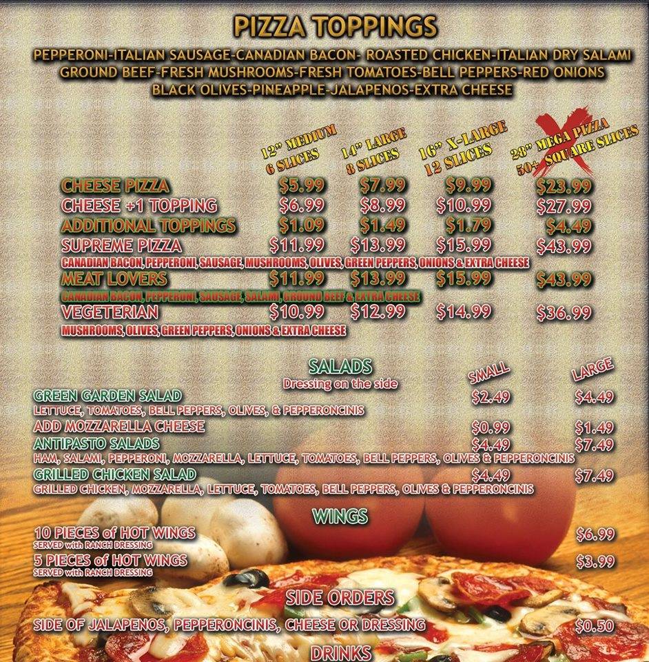 Santas Pizza | restaurant | 942 Arrow Hwy, Covina, CA 91722, USA | 6269698018 OR +1 626-969-8018