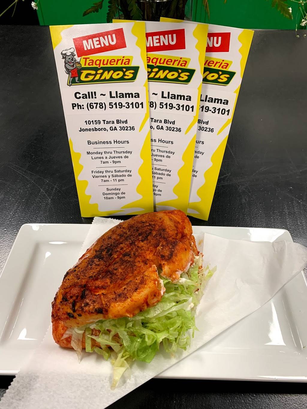 Taqueria Ginos | restaurant | 10159 Tara Blvd #A, Jonesboro, GA 30236, USA | 6785193101 OR +1 678-519-3101