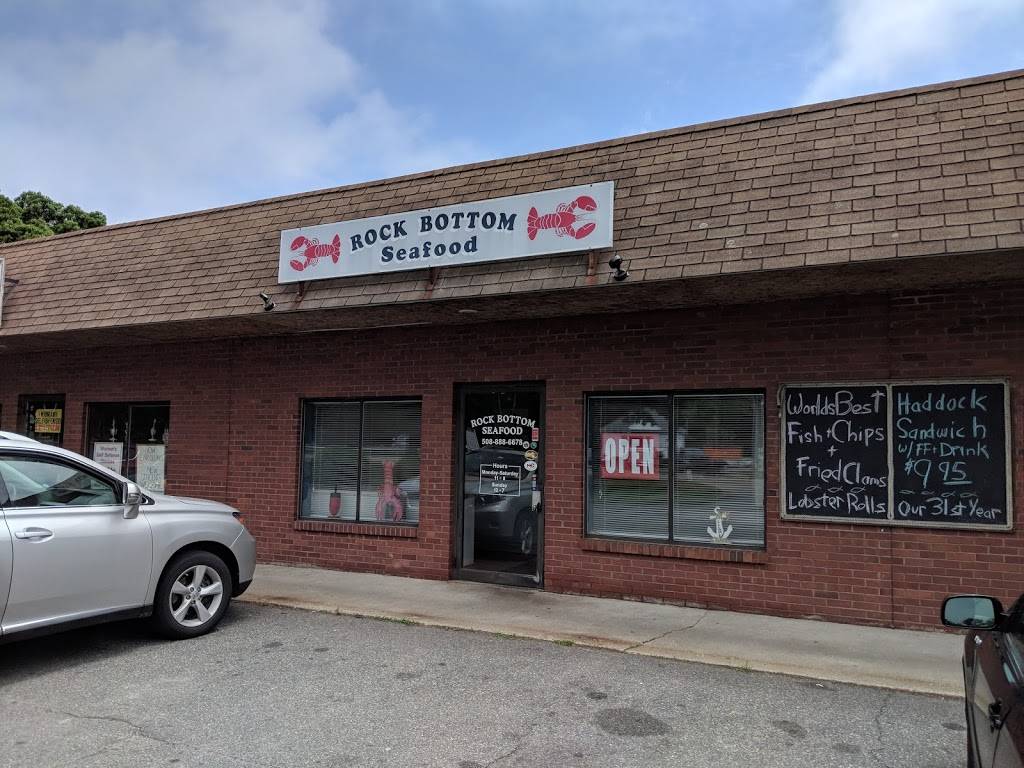 Rock Bottom Seafood | restaurant | 2234 State Rd, Plymouth, MA 02360, USA | 5088886678 OR +1 508-888-6678
