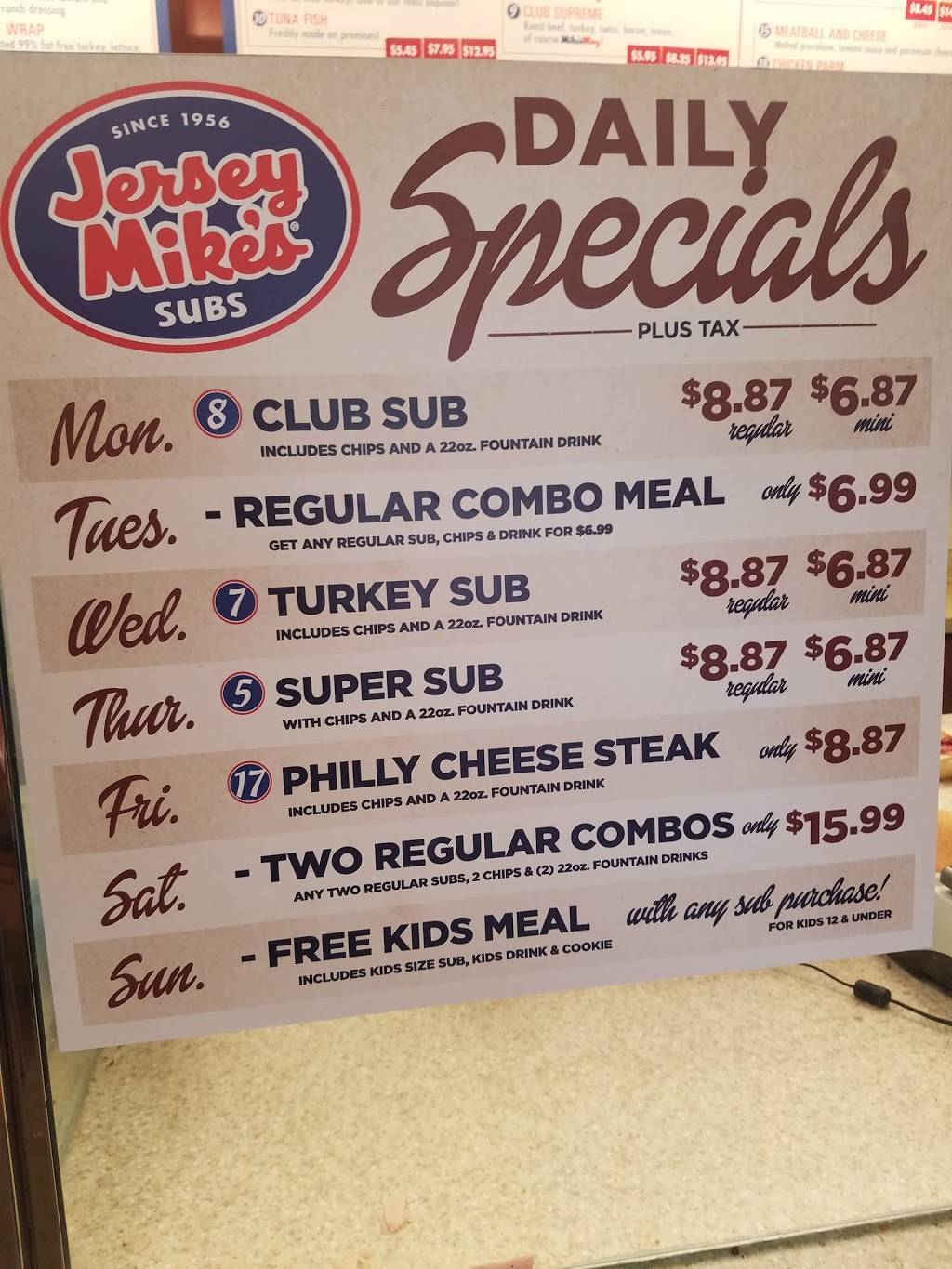 Jersey Mikes Subs | meal takeaway | 1311-A W Wade Hampton Blvd, Greer, SC 29651, USA | 8648771500 OR +1 864-877-1500