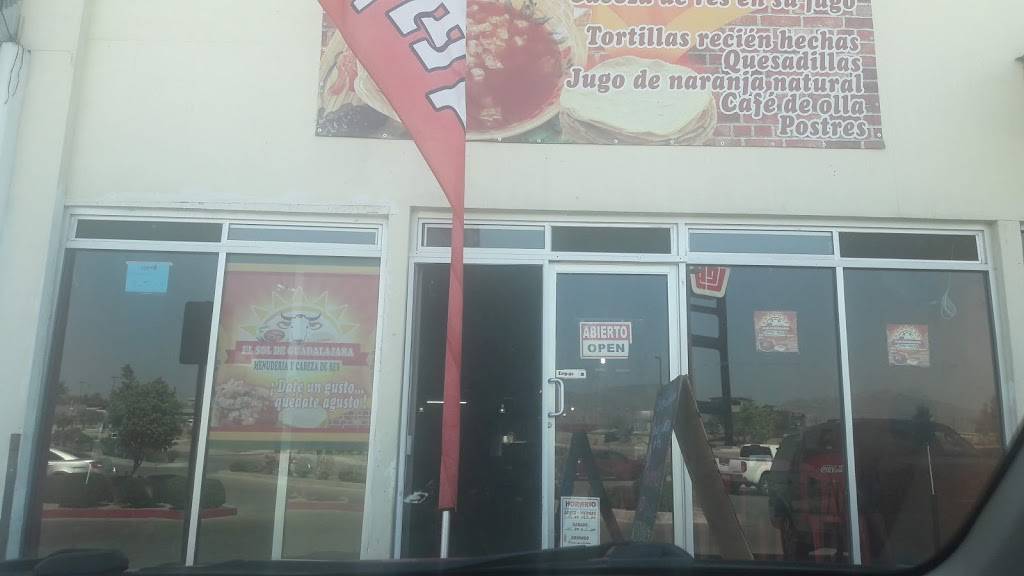Menuderia y Cabeza de Res El Sol de Guadalajara | restaurant | Local 5B, Plaza El Dorado Act 1149, Hermenegildo Galeana 23521, El Dorado Residencial, Heroes de Independencia, 22205 Tijuana, B.C., Mexico | 016648304965 OR +52 664 830 4965