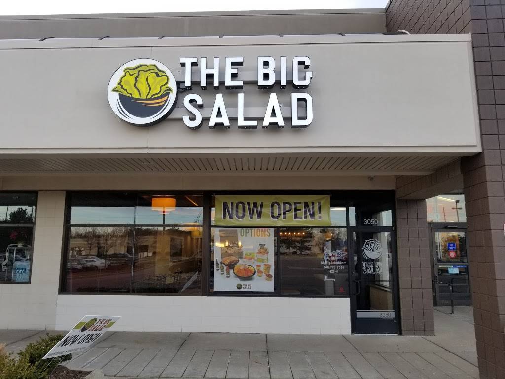The Big Salad | restaurant | 3050 Union Lake Rd, Commerce Charter Twp, MI 48382, USA | 2487797550 OR +1 248-779-7550