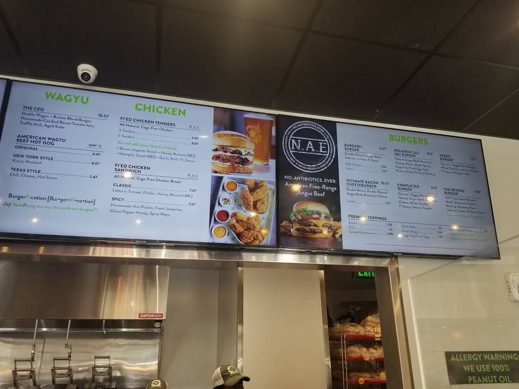 BurgerFi | restaurant | 875 Central Ave, St. Petersburg, FL 33701, USA | 7275023411 OR +1 727-502-3411