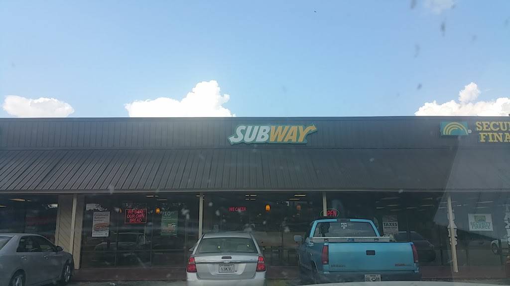 Subway | restaurant | 1018 W Panola St, Carthage, TX 75633, USA | 9036938438 OR +1 903-693-8438