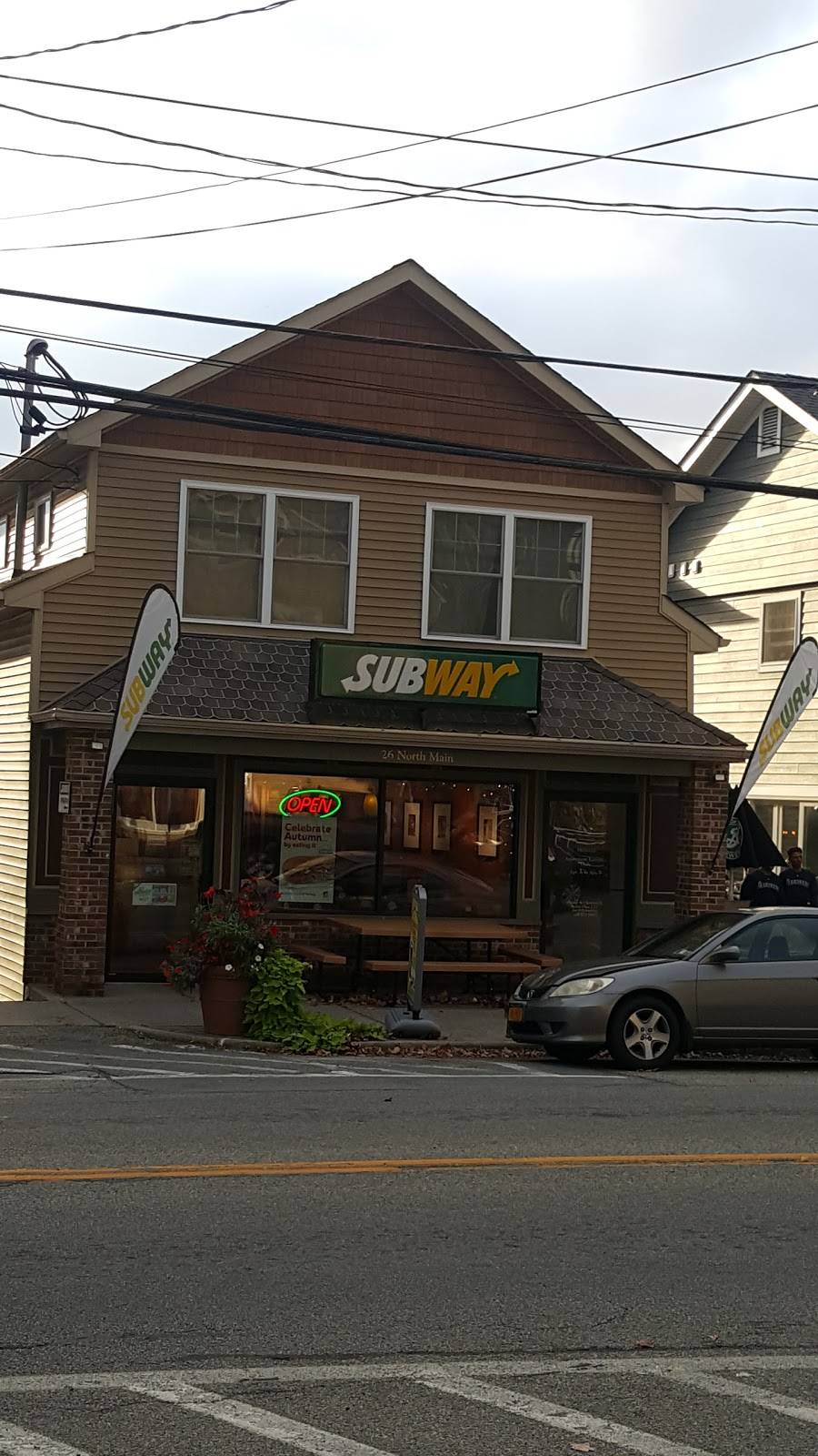 Subway Restaurants | restaurant | 26 N Main St, Florida, NY 10921, USA | 8455086700 OR +1 845-508-6700