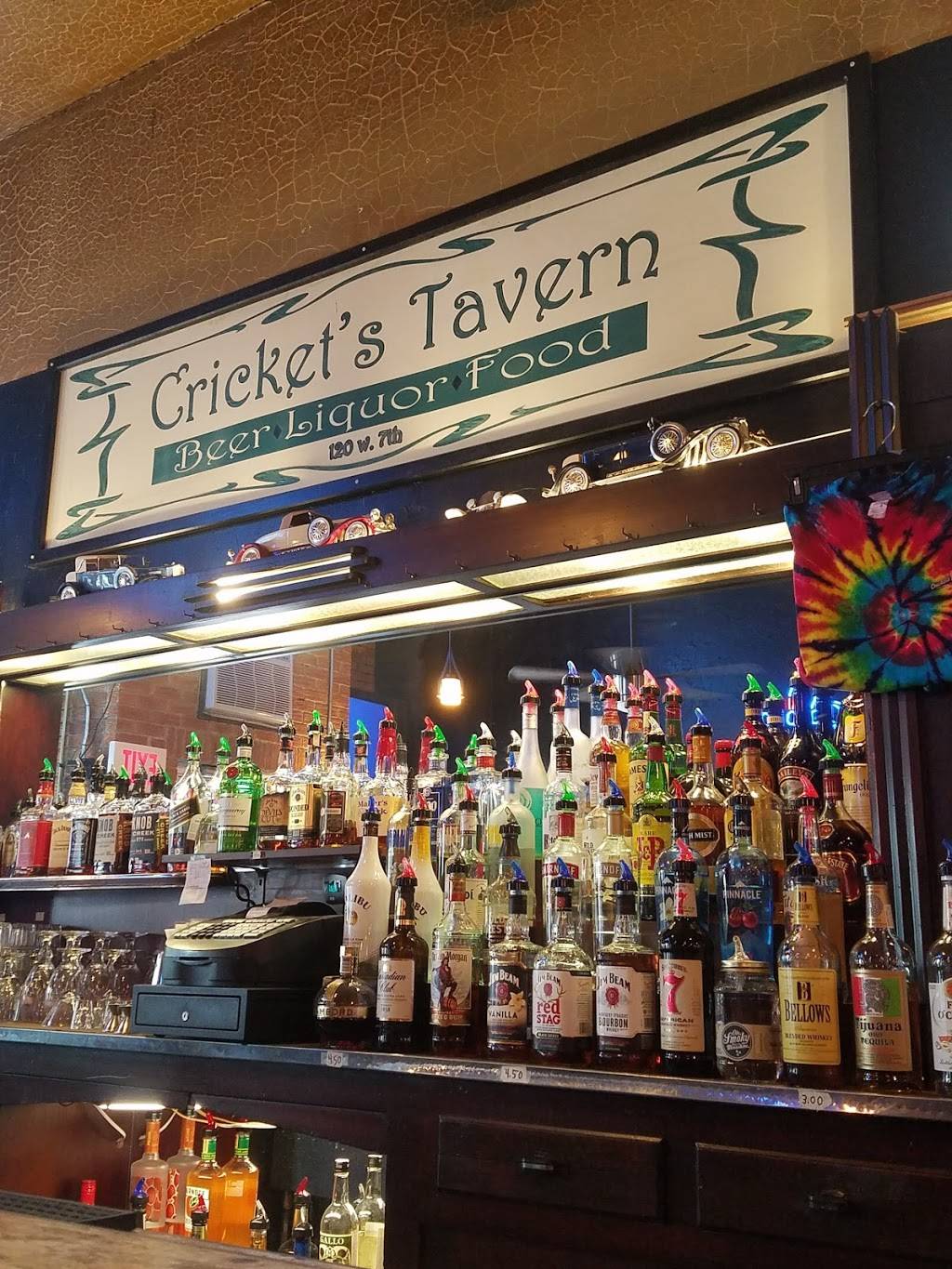 Crickets 7th St. Bar & Grille | restaurant | 120 W E 7th St, Auburn, IN 46706, USA | 2609259980 OR +1 260-925-9980