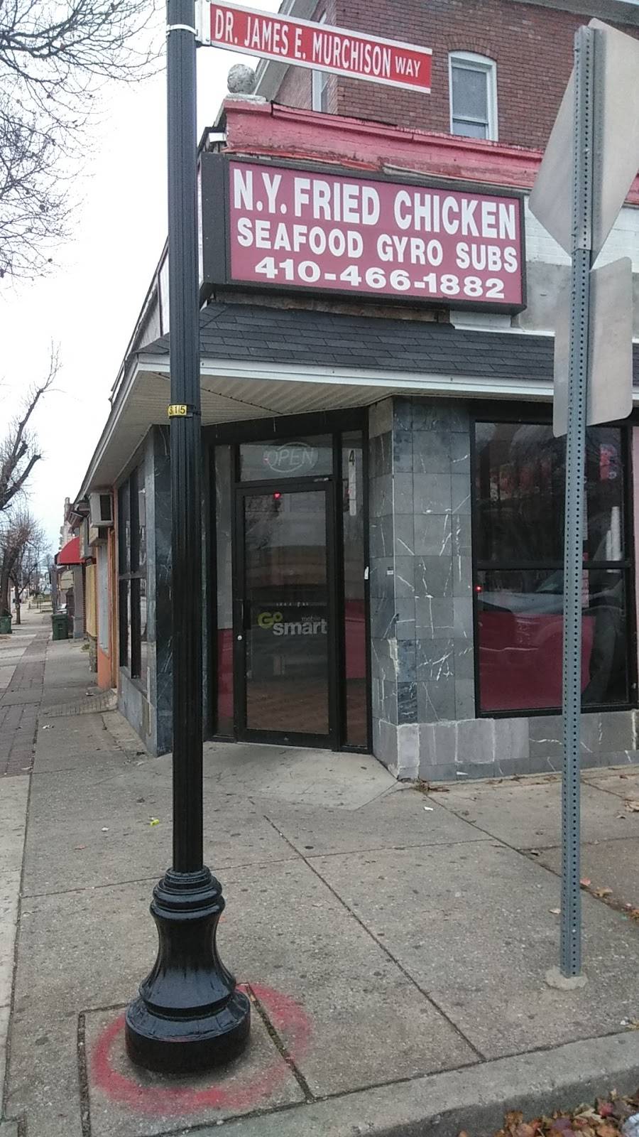 New York Fried Chicken | restaurant | 4700 Liberty Heights Ave, Baltimore, MD 21207, USA | 4104661882 OR +1 410-466-1882