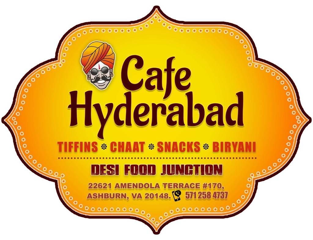 Cafe Hyderabad | meal takeaway | 22621 Amendola Terrace #160, Ashburn, VA 20148, United States | 5712584737 OR +1 571-258-4737