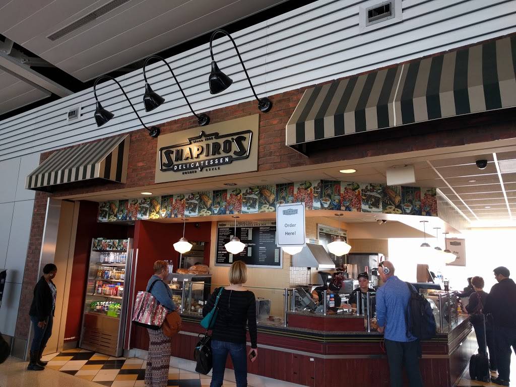 Shapiros Delicatessen at IND Airport | restaurant | Indianapolis International Airport, 7800 Col H Weir Cook Mem Drive Gate B14, Indianapolis, IN 46241, USA | 3172410645 OR +1 317-241-0645