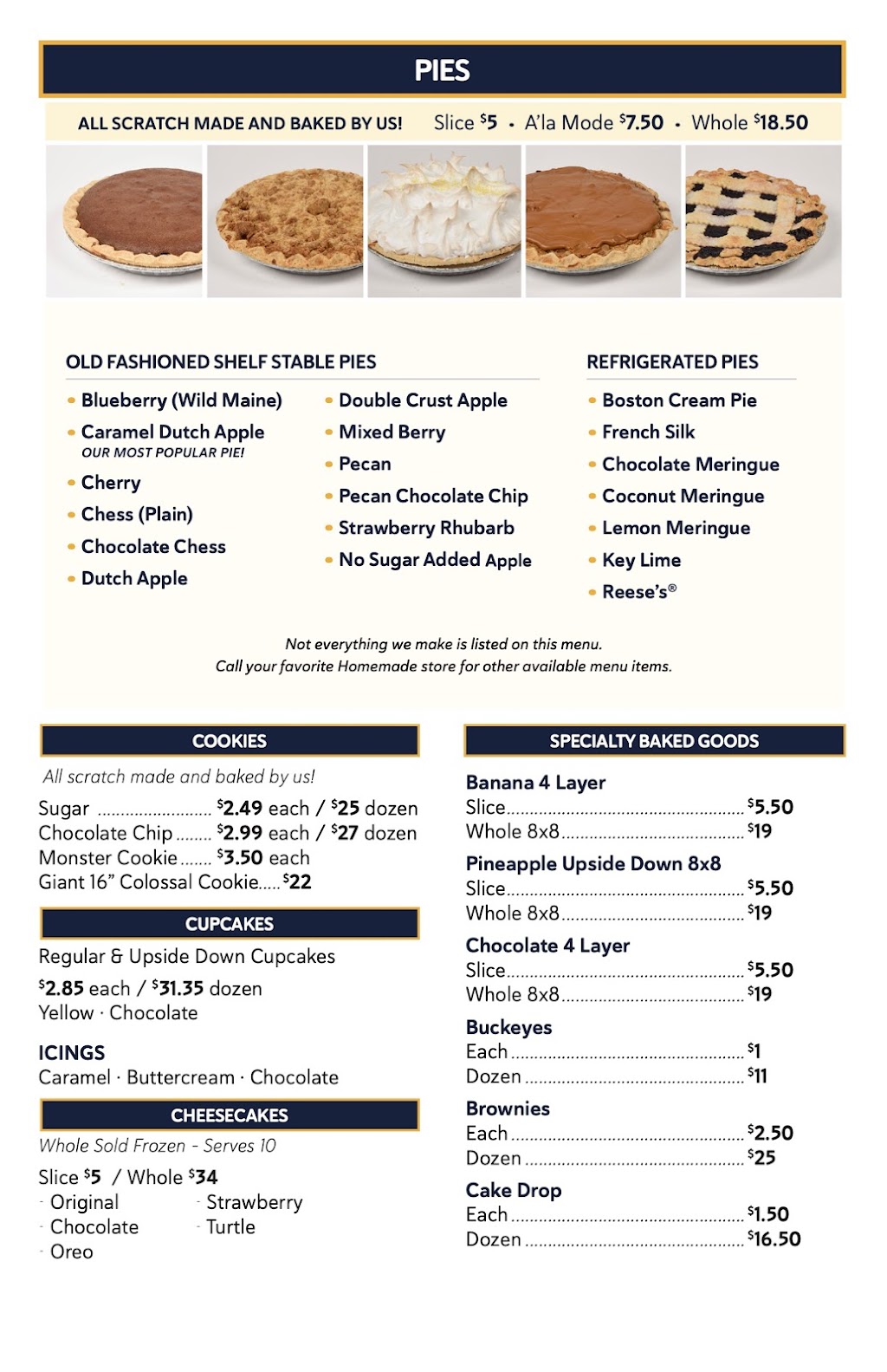 Homemade Ice Cream & Bakery Café | restaurant | 10875 N Michigan Rd, Zionsville, IN 46077, USA | 3172109496 OR +1 317-210-9496