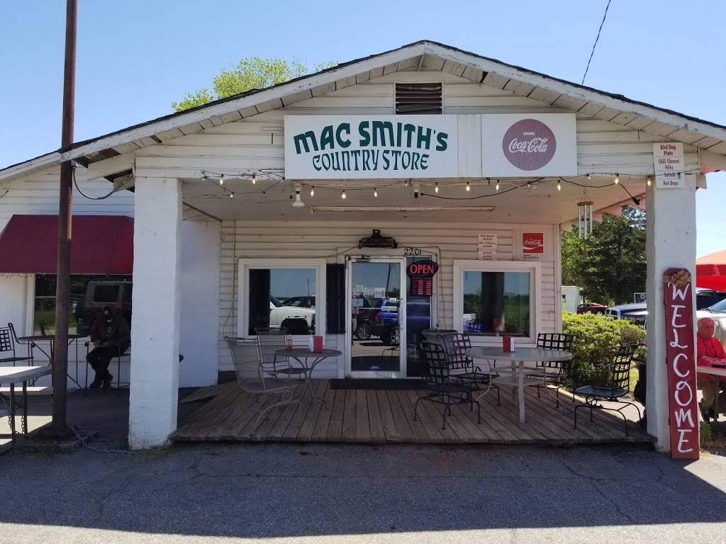 Mac Smiths Country Store | restaurant | 2201 Lebanon Rd, Pendleton, SC 29670, USA | 8642249759 OR +1 864-224-9759