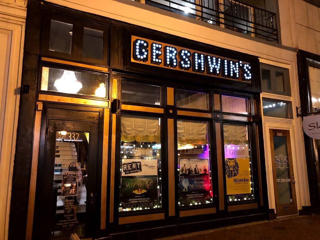 Gershwins | restaurant | 332 Granby St, Norfolk, VA 23510, USA | 7572260814 OR +1 757-226-0814
