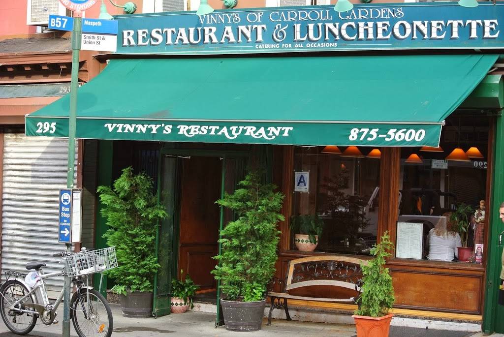 Vinnys Of Carroll Gardens | restaurant | 295 Smith St, Brooklyn, NY 11231, USA | 7188755600 OR +1 718-875-5600