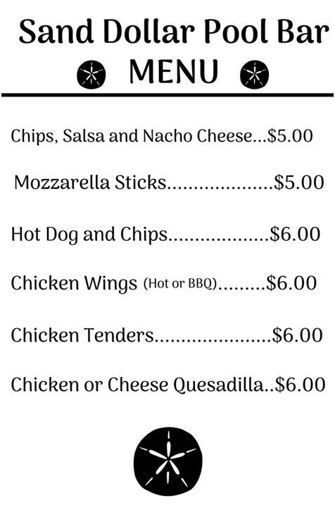 Sand Dollar Pool Bar | restaurant | 6600 S Tamiami Trail, Sarasota, FL 34231, USA | 9419244900 OR +1 941-924-4900
