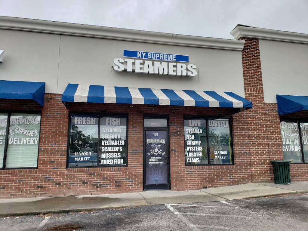 NY Supreme Steamers | restaurant | 1047 Murchison Rd #108, Fayetteville, NC 28301, USA | 9103392314 OR +1 910-339-2314