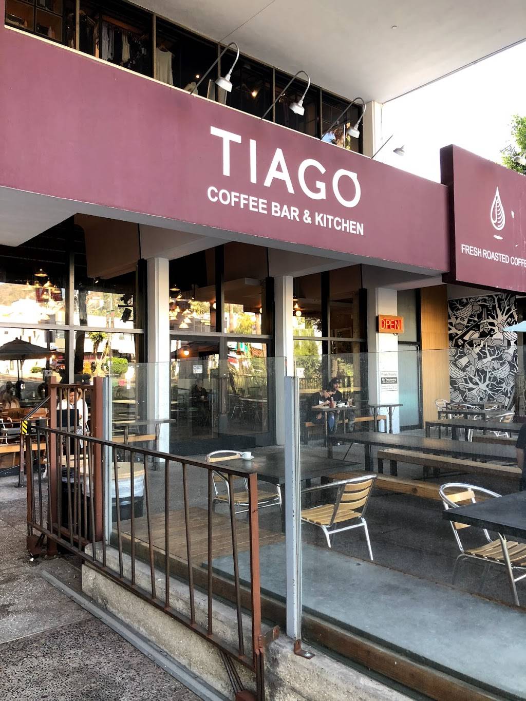 Tiago Coffee Bar + Kitchen | cafe | 7080 Hollywood Blvd, Los Angeles, CA 90028, USA | 3234665600 OR +1 323-466-5600