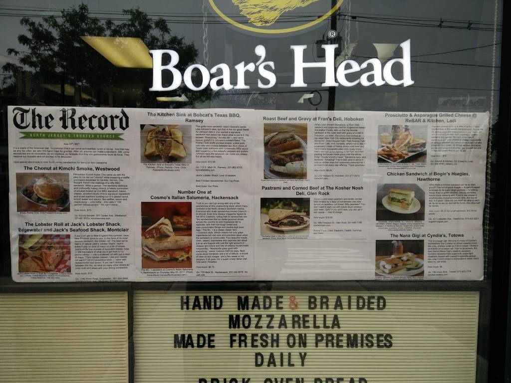 Cosmos Italian Salumeria | restaurant | 705 Main St, Hackensack, NJ 07601, USA | 2013428076 OR +1 201-342-8076
