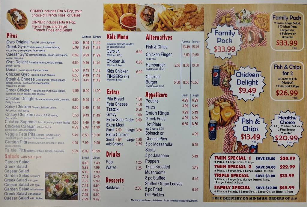 Donair House | restaurant | 9925 Tecumseh Rd E, Windsor, ON N8R 1A5, Canada | 5197357482 OR +1 519-735-7482