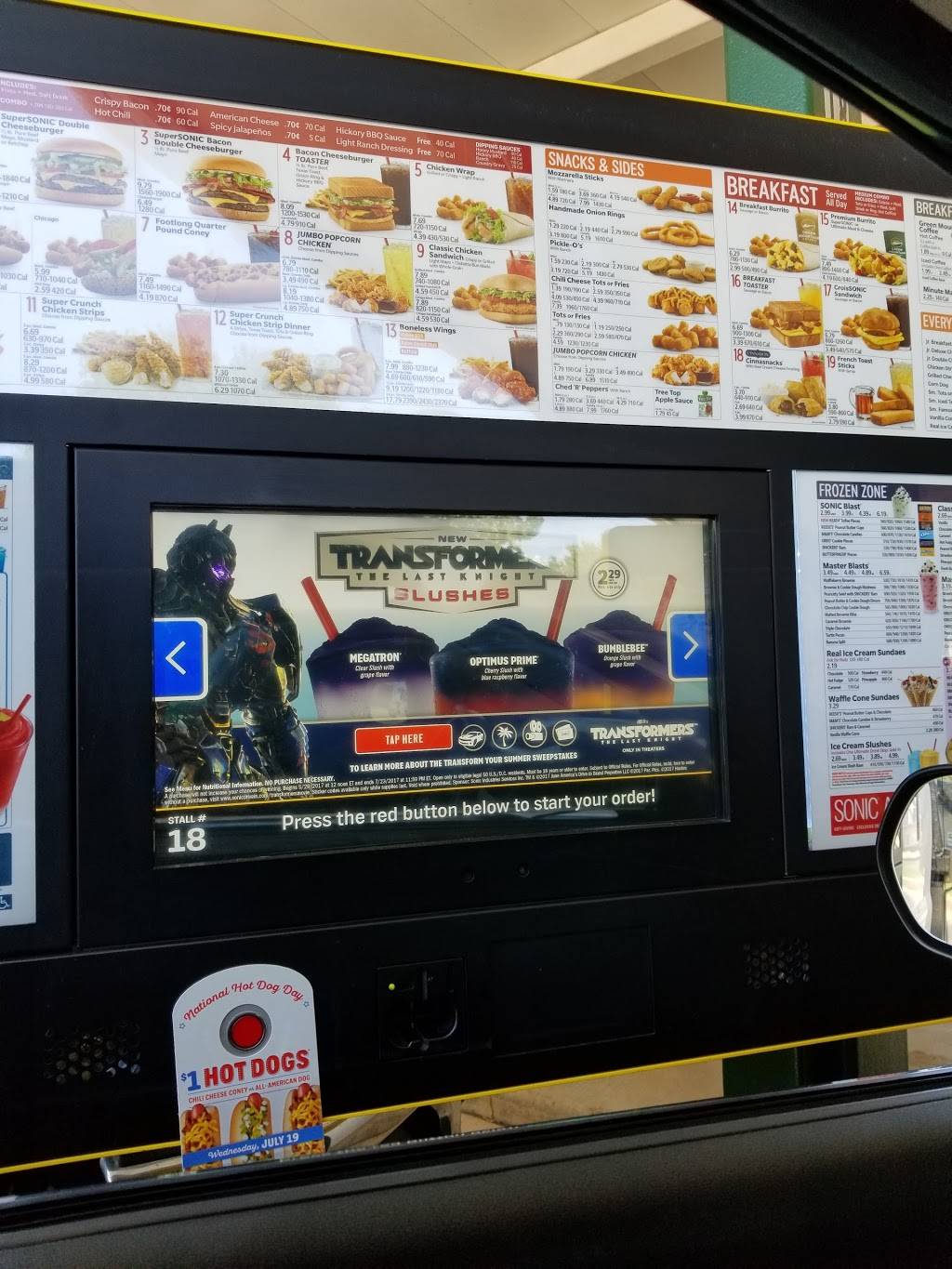 Sonic Drive-In | restaurant | 2603 N 14th St, Ponca City, OK 74601, USA | 5807629110 OR +1 580-762-9110