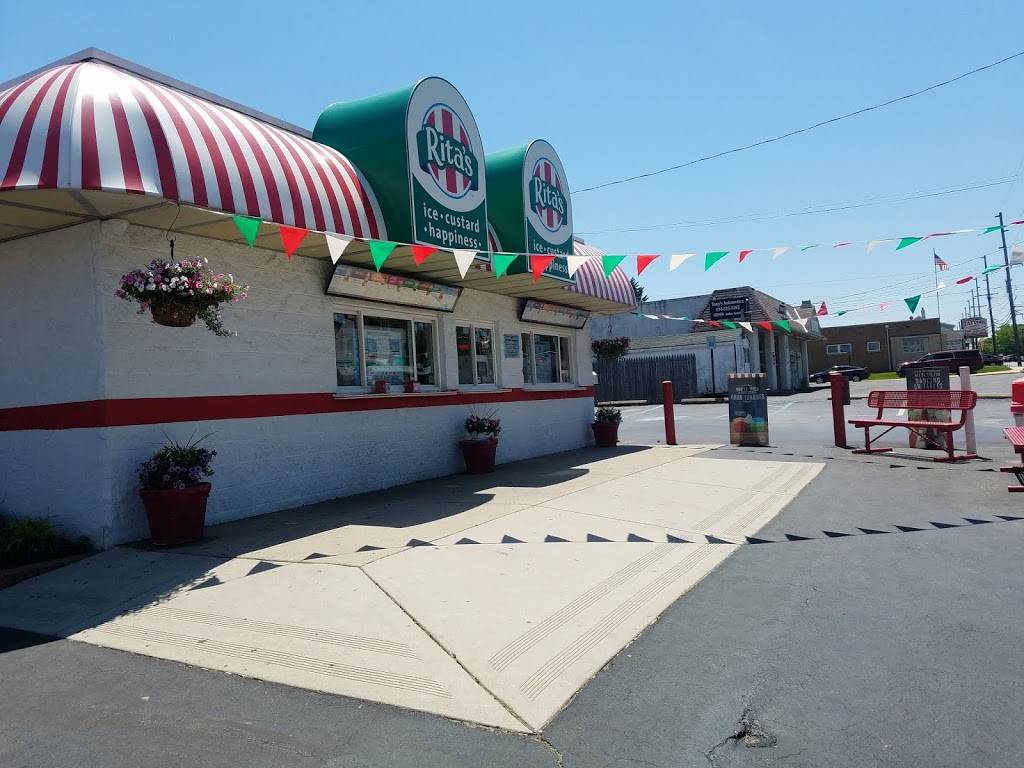 Ritas Italian Ice & Frozen Custard | restaurant | 1550 MacDade Boulevard, Folsom, PA 19033, USA | 6105867330 OR +1 610-586-7330